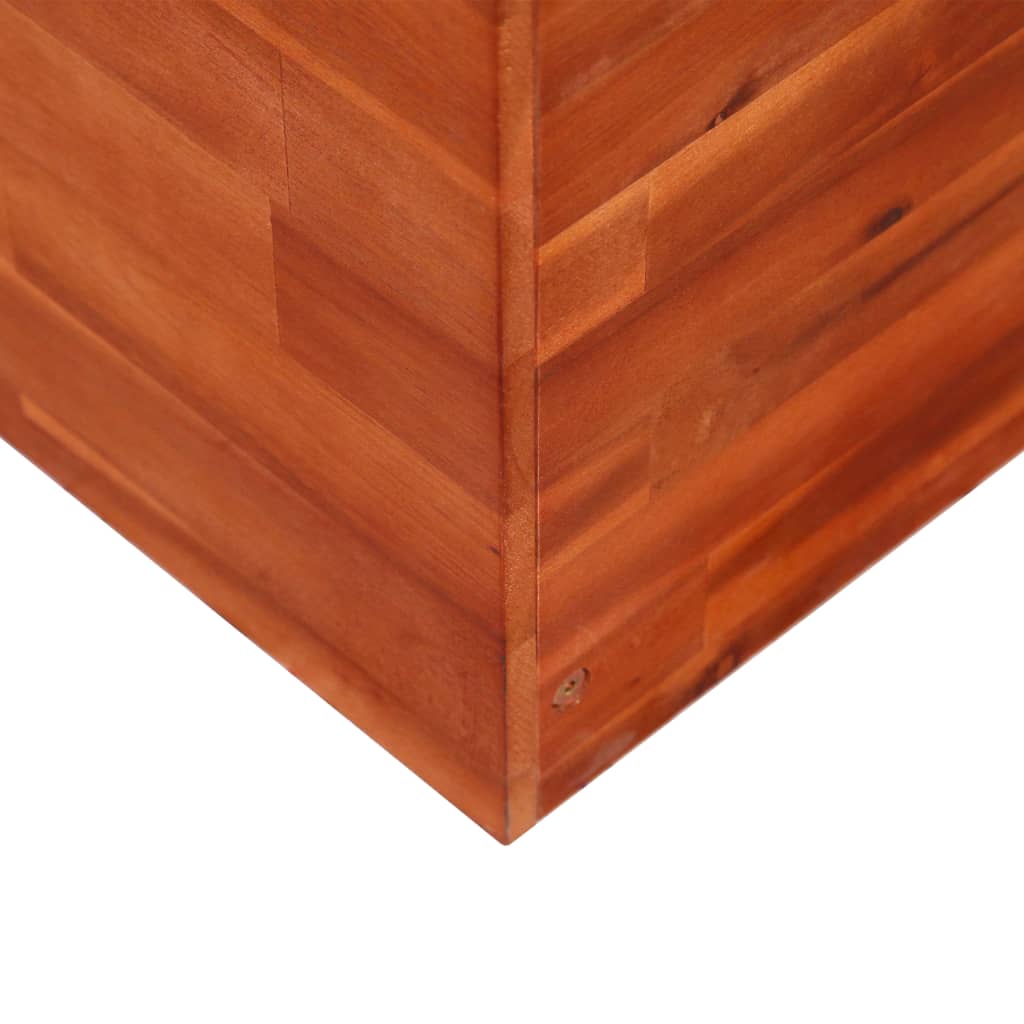 Garden Planter Acacia Wood 100x100x100 cm