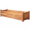Garden Planter Acacia Wood 100x30x25 cm