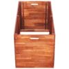 Garden Planter Acacia Wood 100x50x50 cm