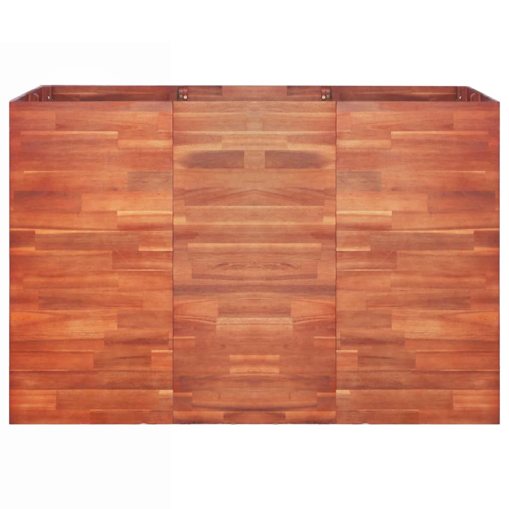 Garden Planter Acacia Wood 150x100x100 cm