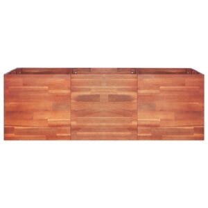 Garden Planter Acacia Wood 150x100x50 cm