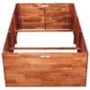 Garden Planter Acacia Wood 150x100x50 cm
