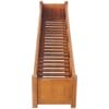 Garden Planter Acacia Wood 150x30x25 cm