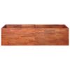Garden Planter Acacia Wood 200x50x50 cm