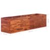 Garden Planter Acacia Wood 200x50x50 cm