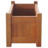 Garden Planter Acacia Wood 50x25x25 cm