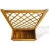 Garden Planter with Trellis Solid Acacia Wood
