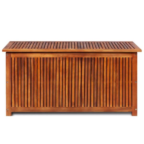 Garden Storage Box 117X50X58 Cm Solid Acacia Wood