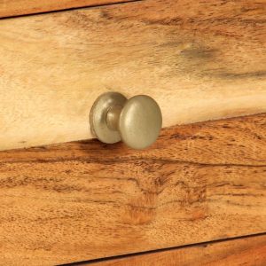 Highboard 100x40x175 cm Solid Acacia Wood