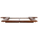 Japanese Style Futon Bed Frame Solid Wood 160×200 cm 4