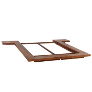Japanese Style Futon Bed Frame Solid Wood 160x200 cm