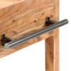 Kitchen Trolley 58x58x89 cm Solid Acacia Wood