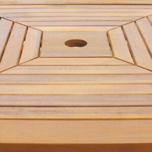 Outdoor Bar Table Acacia Wood