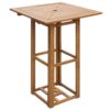 Outdoor Bar Table Acacia Wood