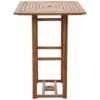 Outdoor Bar Table Acacia Wood