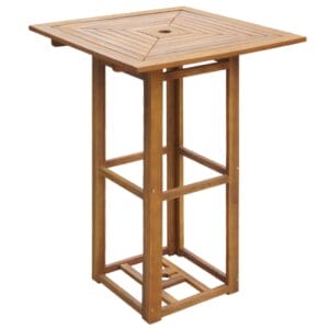 Outdoor Bar Table Acacia Wood