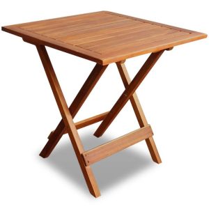 Outdoor Coffee Table Acacia Wood 46x46cm