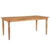 Outdoor Acacia Wood Dining Table 170x90x75cm