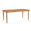 Outdoor Dining Table 170x90x75 cm Solid Acacia Wood