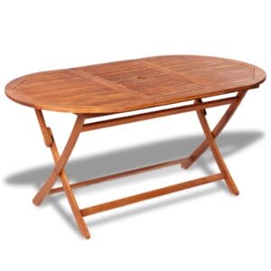 Outdoor Dining Table Acacia Wood