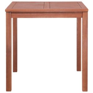 Outdoor Dining Table Solid Acacia Wood Square 80x80x74 cm