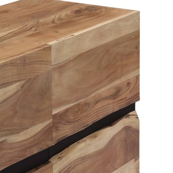 Sideboard 150X40X79 Cm Solid Acacia Wood