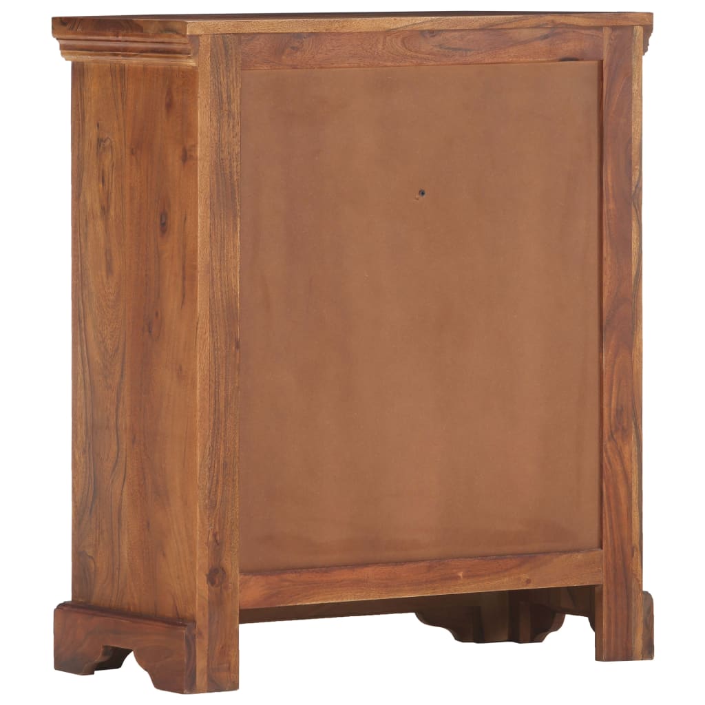 Sideboard 63x30x75 cm Solid Acacia Wood