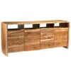 Large Live Edge Acacia Wood Sideboard 180cm