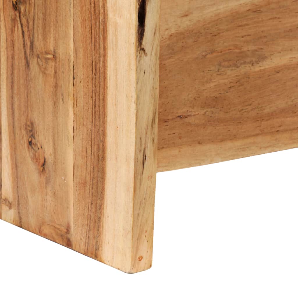 Sideboard Solid Acacia Wood Live Edges 180x43x77 cm