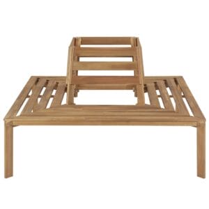 Tree Bench 140x140x86 cm Solid Acacia Wood