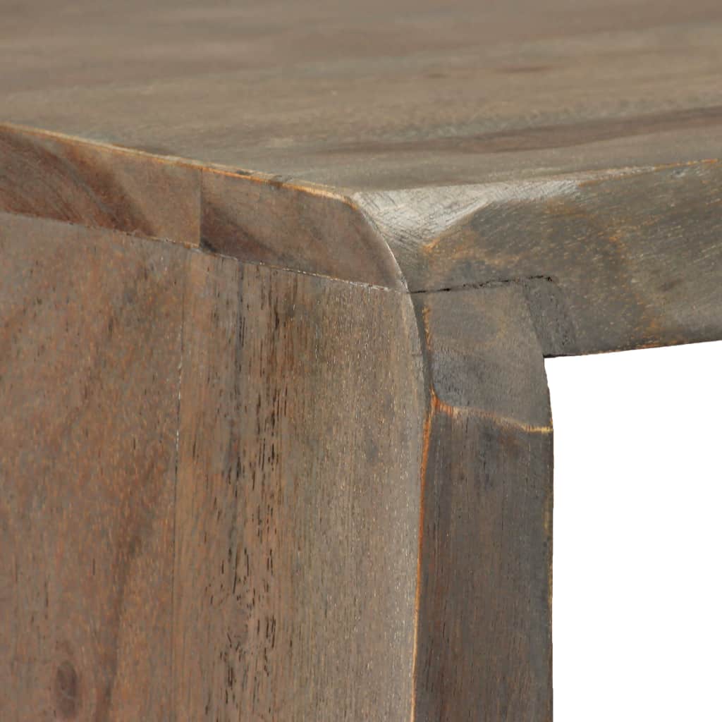 TV Cabinet Solid Acacia Wood Live Edges 120x35x40 cm