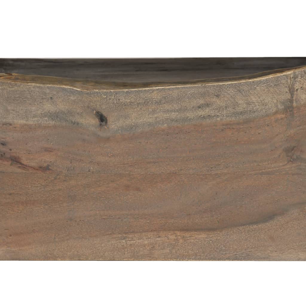 TV Cabinet Solid Acacia Wood Live Edges 120x35x40 cm