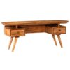 TV Stand Solid Acacia Wood 115x35x46 cm