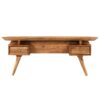 TV Stand Solid Acacia Wood 115x35x46 cm