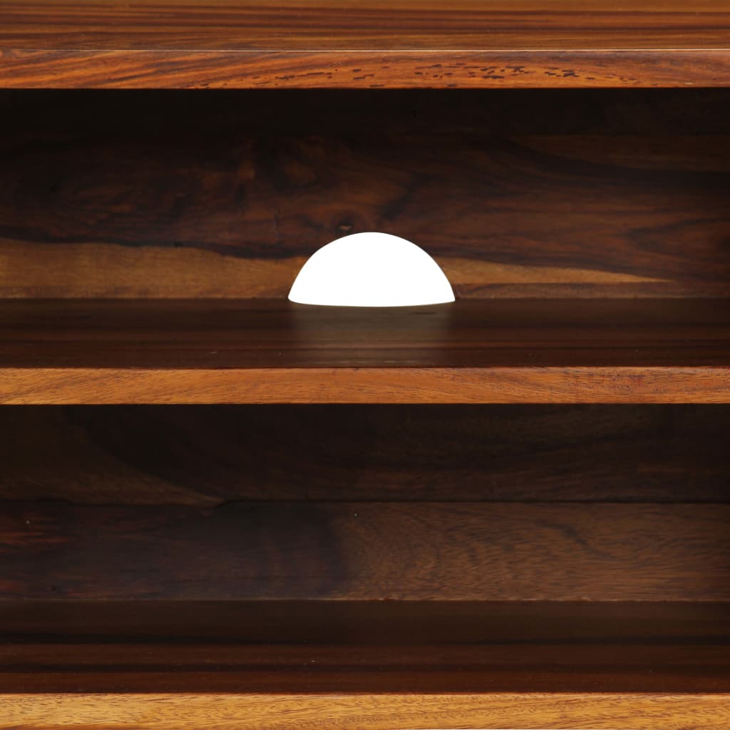 Banner TV Cabinet Solid Sheesham Wood 120x30x45 cm