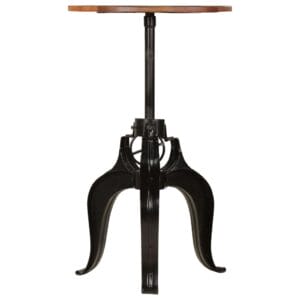 Bar Table Solid Reclaimed Wood 60x(76-110) cm