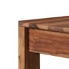Bar Table Solid Sheesham Wood 115x55x107 cm