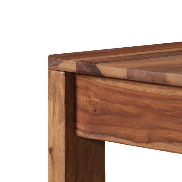 Bar Table Solid Sheesham Wood 115x55x107 cm