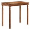 Bar Table Solid Sheesham Wood 120x60x77 cm