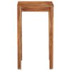 Bar Table Solid Sheesham Wood 60x60x107 cm