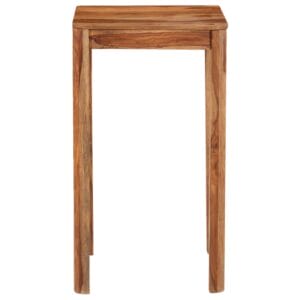 Bar Table Solid Sheesham Wood 60x60x107 cm