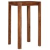 Bar Table Solid Sheesham Wood 60x60x107 cm