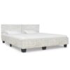 Bed Frame Grey Natural Rattan 180x200 cm