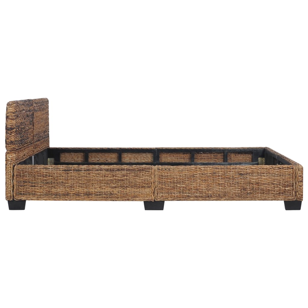 Bed Frame Natural Rattan 140x200 cm