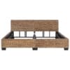 Bed Frame Natural Rattan 180x200 cm
