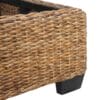 Bed Frame Natural Rattan 180x200 cm