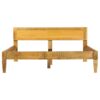 Bed Frame Solid Mango Wood 140x200 cm