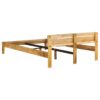 Bed Frame Solid Mango Wood 140x200 cm