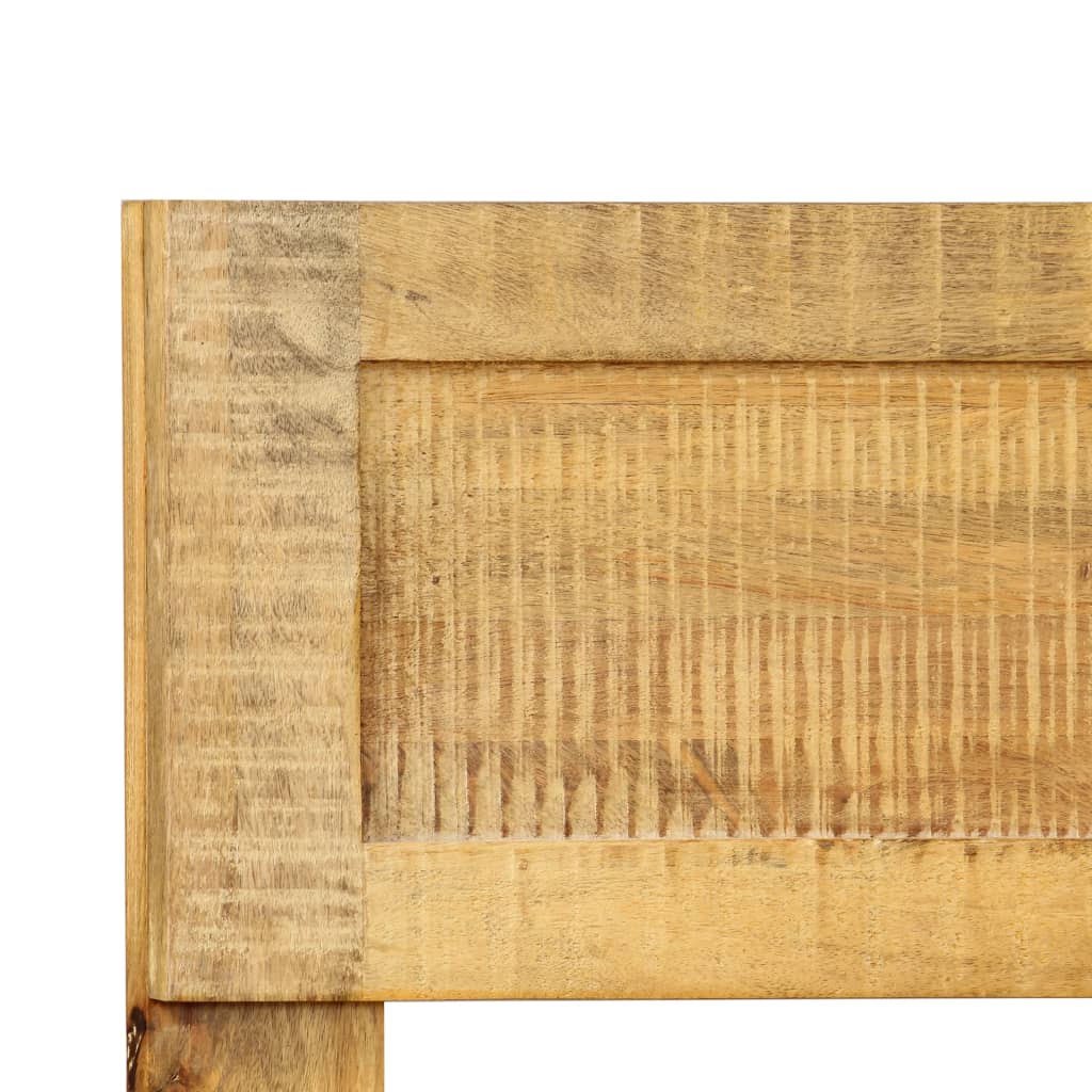 Bed Frame Solid Mango Wood 140x200 cm