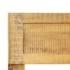 Bed Frame Solid Mango Wood 160x200 cm